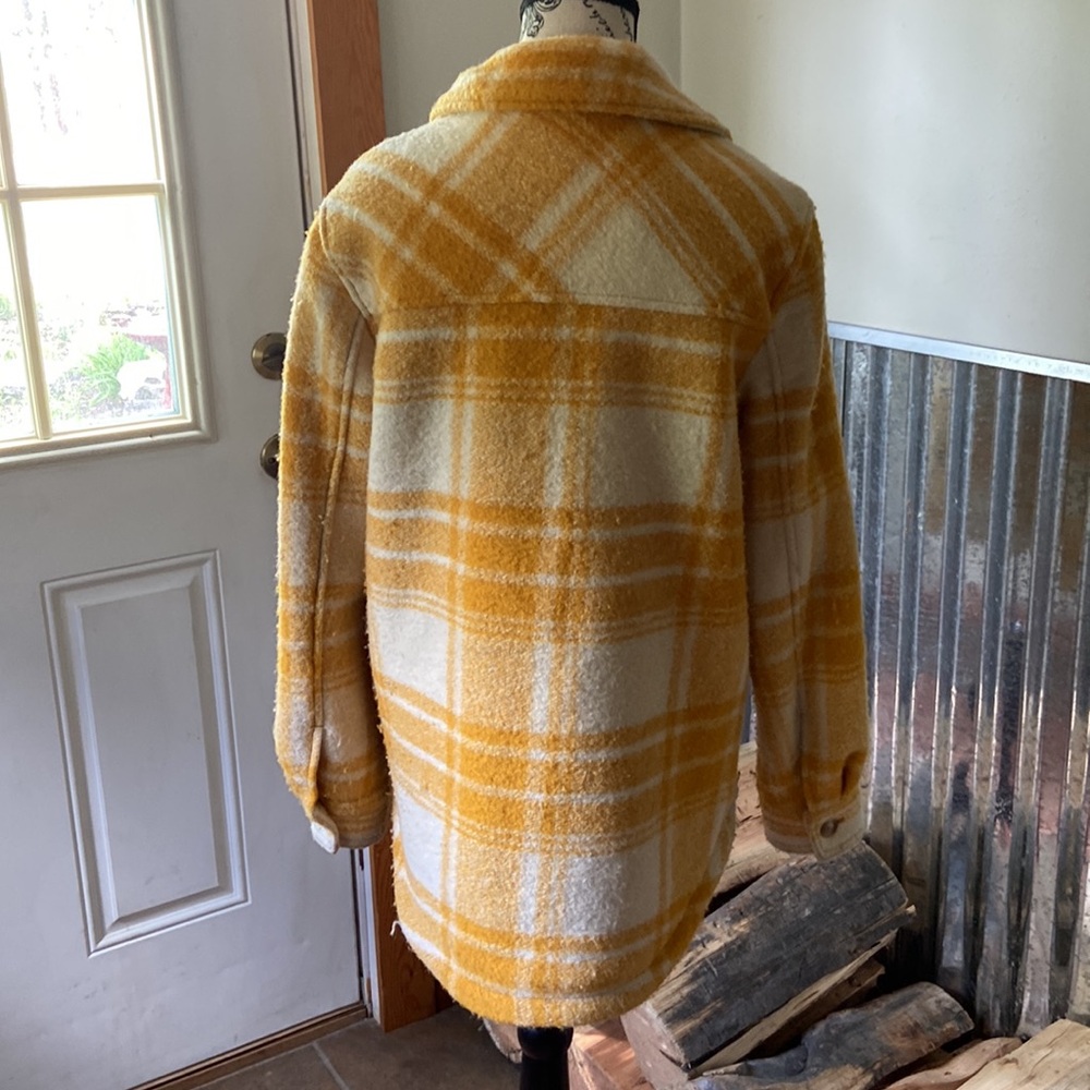 Gap Plaid Wool-Blend Shirt Jacket - image 5